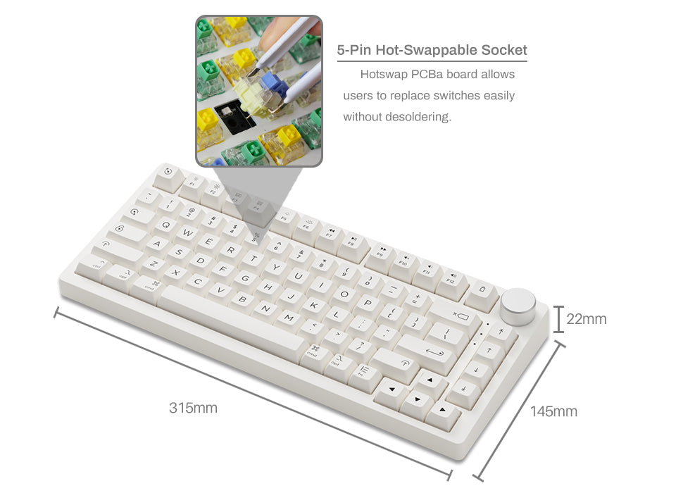 Akko PC75B Plus Air Switch