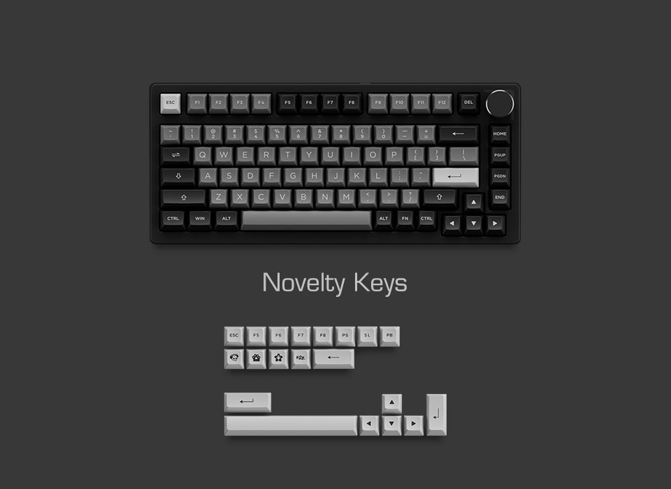 Akko PC75B Plus Black&Silver