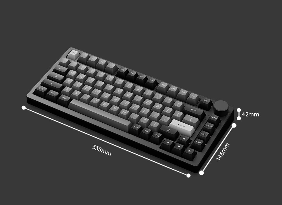 Akko PC75B Plus Black&Silver