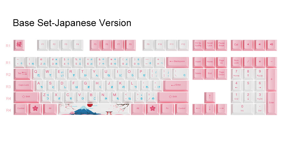 Akko World Tour Tokyo R2 Japanese Version SE (185-Keys)
