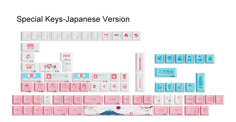 Akko World Tour Tokyo R2 Japanese Version SE (185-Keys)
