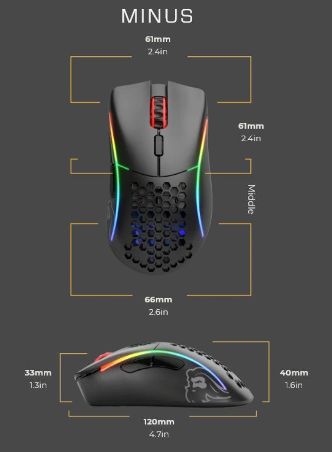 Glorious Model D- Wirelees