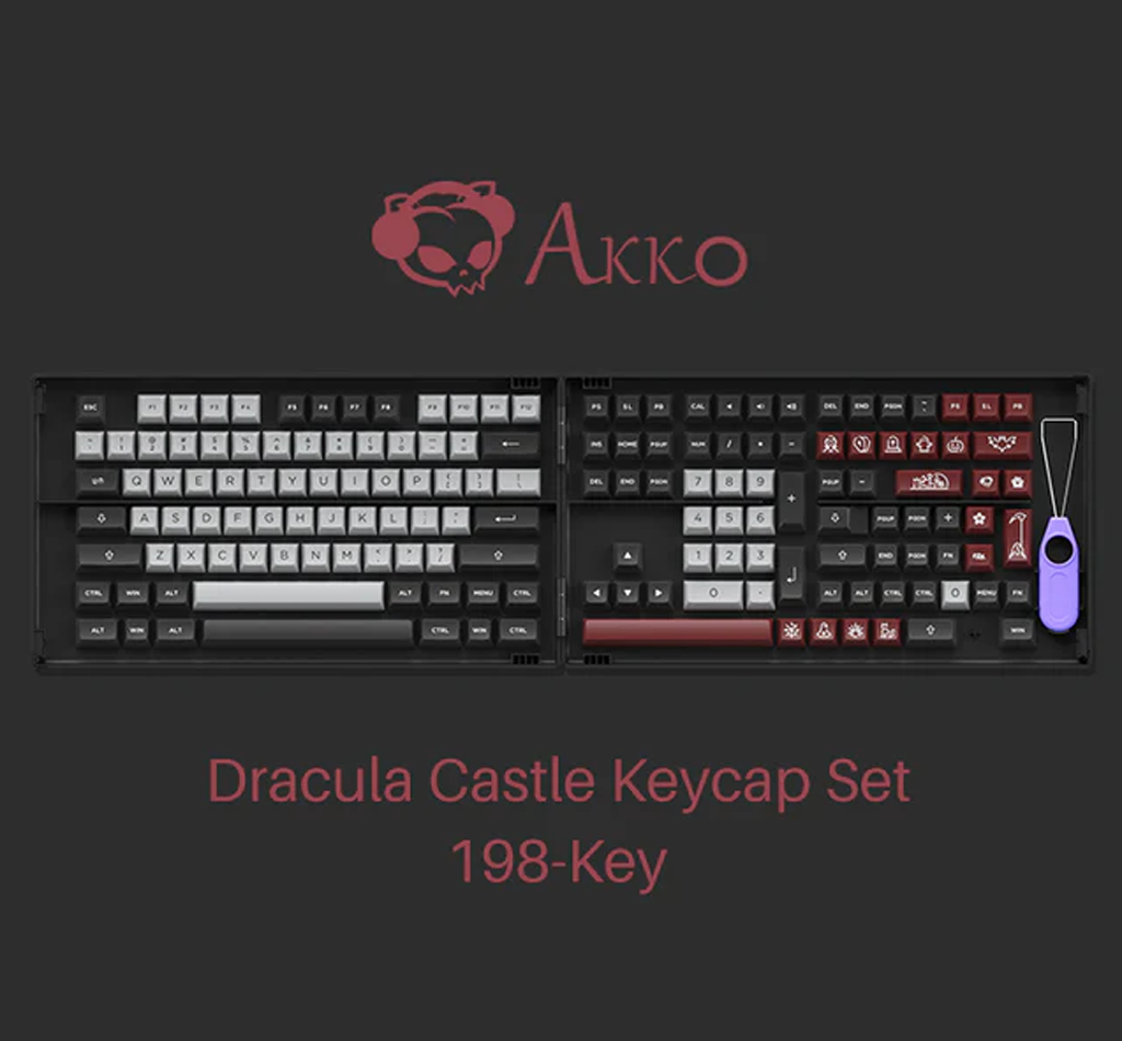 Akko Dracula Castle Keycap Set (198-key)