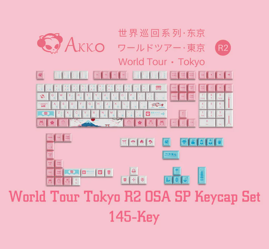 AKKO World Tour Tokyo R2 OSA SP Keycap Set (145-key)