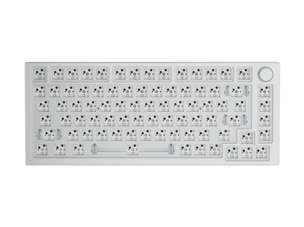 Glorious Gmmk Pro White Ice Prebuilt Keyboard