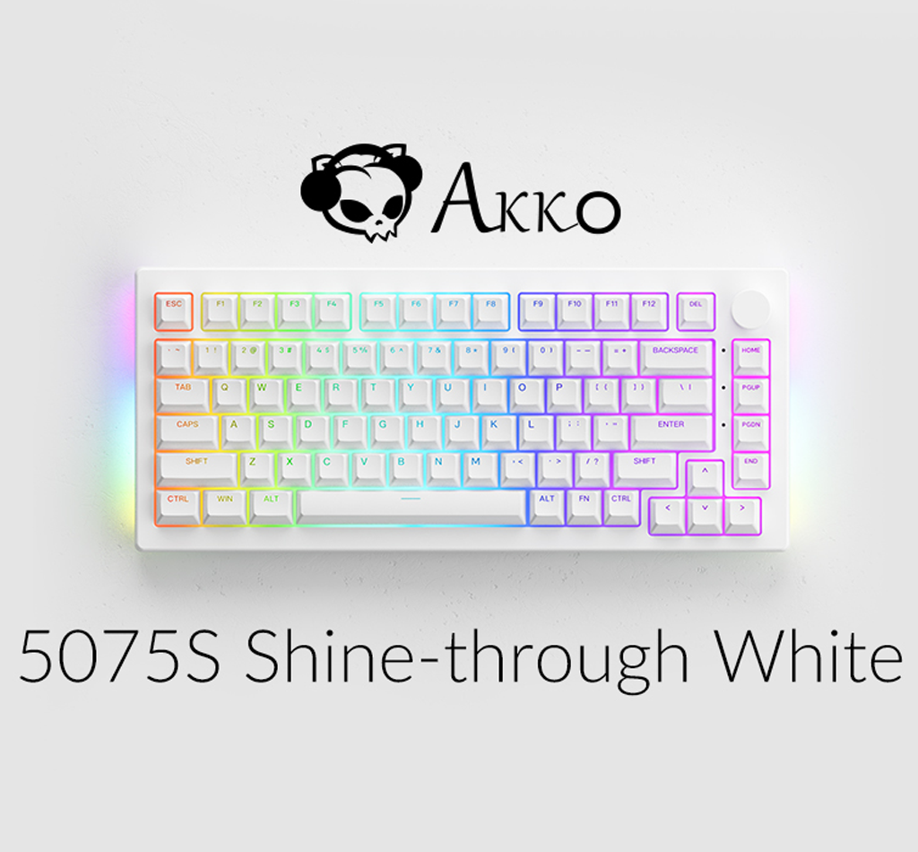 AKKO 5075S Shine-Through Keyboard – Rotoboxph