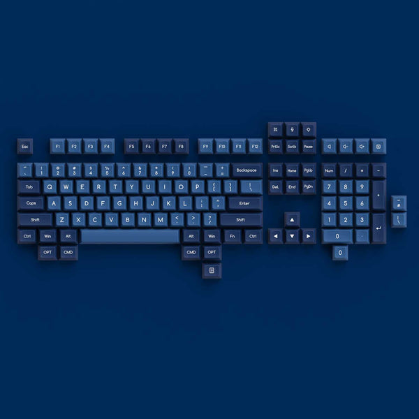 Akko SAL Ocean Star Blue ABS Keycap Set 195 Key