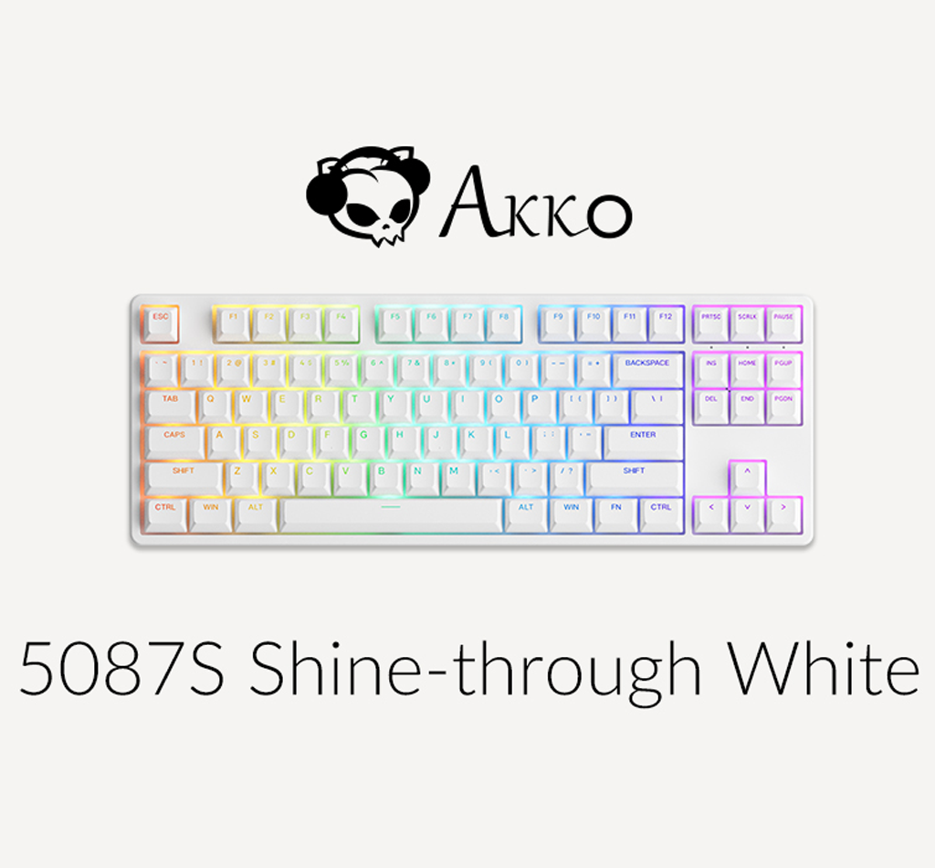 Akko 5087S ASA Shine-Through Keyboard