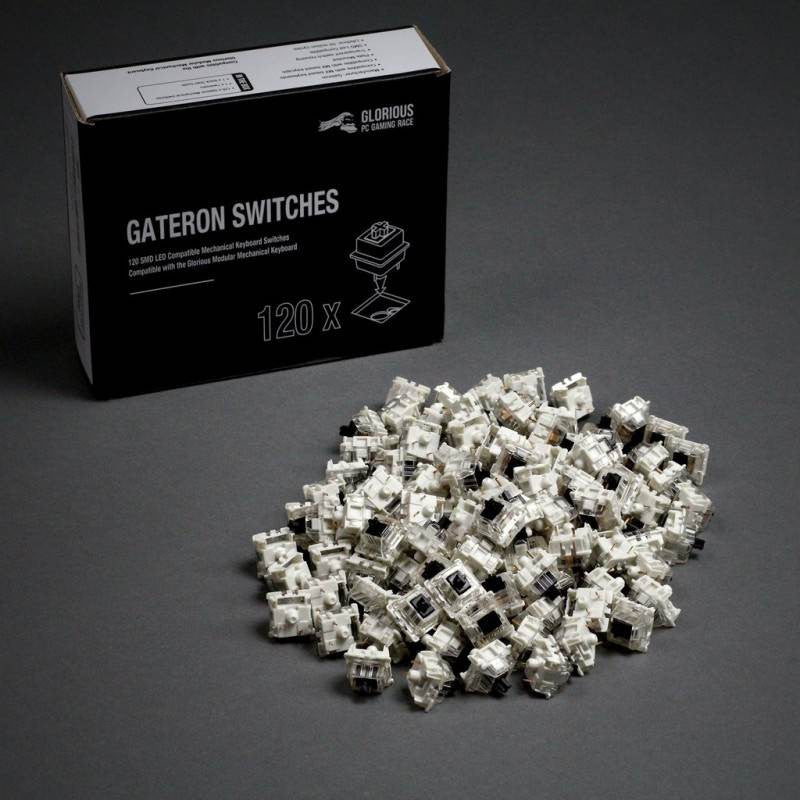 GLORIOUS Gateron Mechanical Switches Box of 120pcs