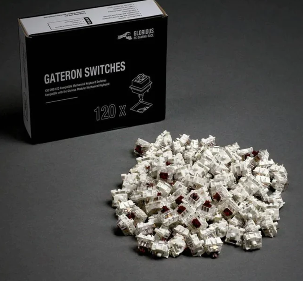 Glorious Gateron Mechanical Switches Box of 120pcs