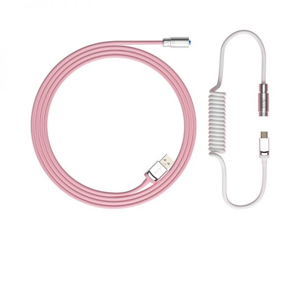 AKKO Coiled Aviator Cable