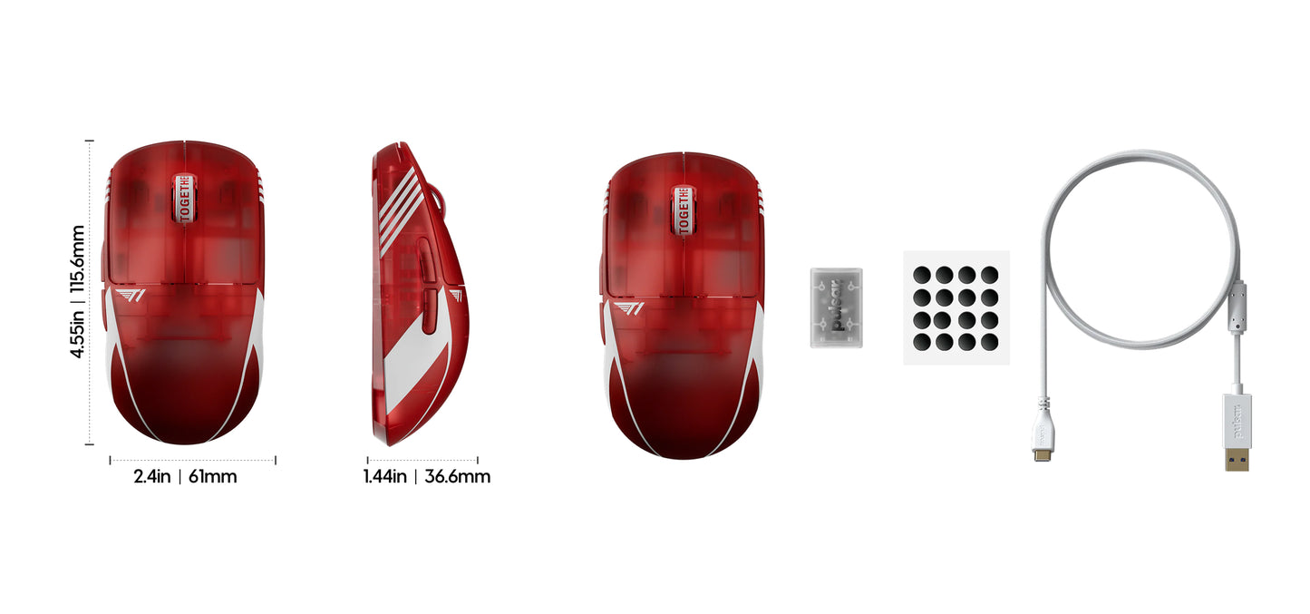 Pulsar [T1 Edition] X2 CrazyLight Gaming Mouse