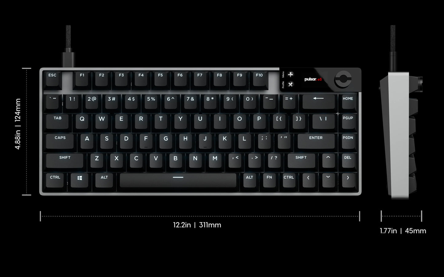Pulsar [ANSI] eS HE 70 Gaming Keyboard