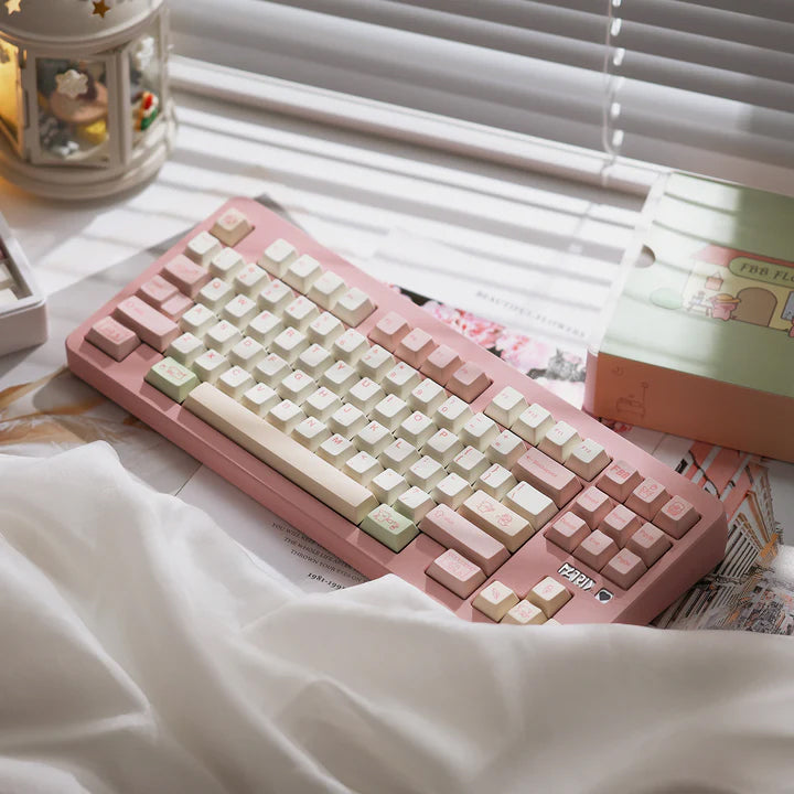 Kbdfans Flower Cherry profile Keycaps (148 keys)