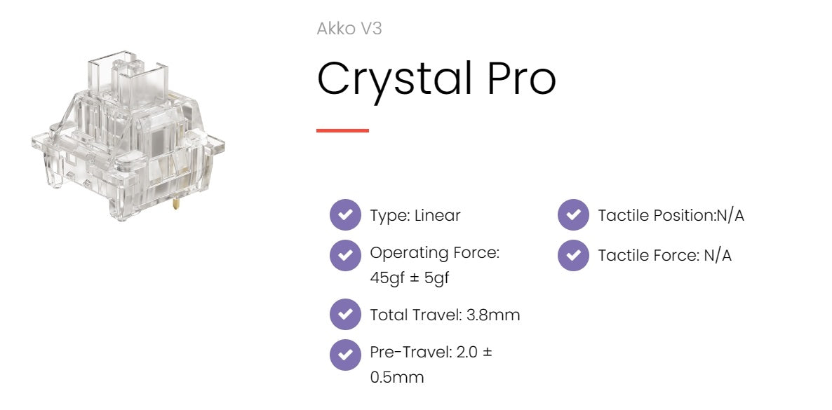 Akko V3 Pro Switch (45 pcs) per box