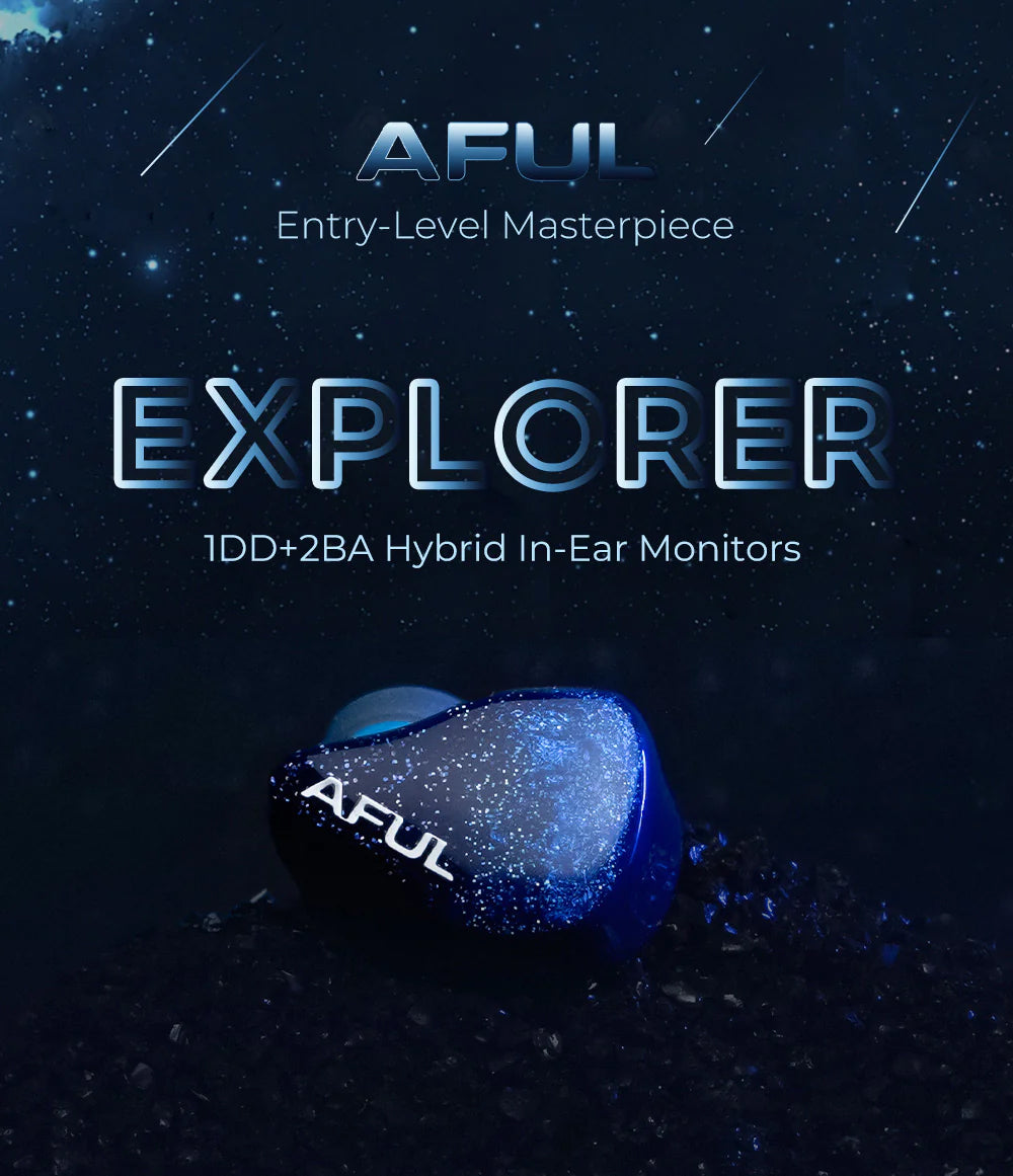 Aful Explorer 1DD+2BA Hybrid In-Ear Monitors