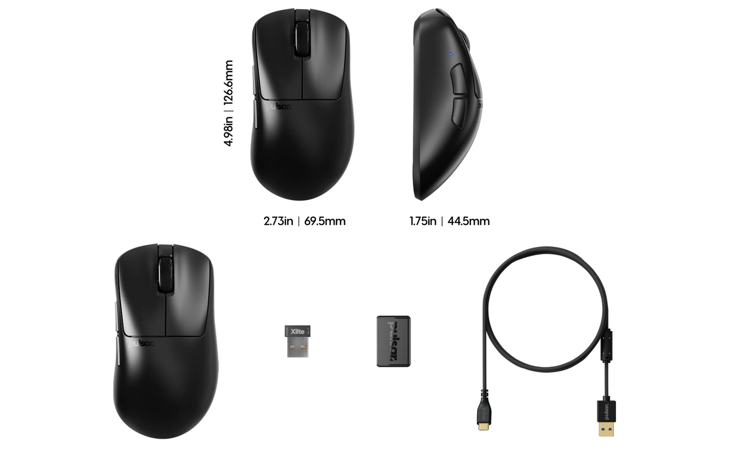 Pulsar Xlite V4 Large Wireless Gaming Mouse