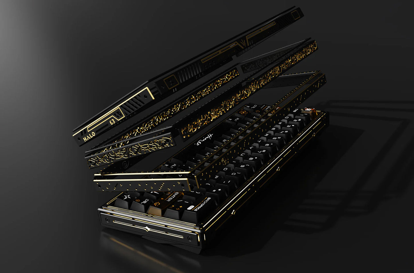 WLmouse Huan 63CF Magnesium Alloy HE Keyboard