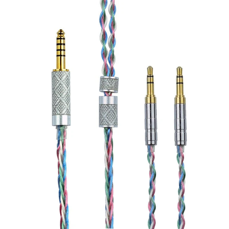 YONGSE 3.5MM BALANCED UPGRADE CABLE FOR Z7M2, D7200, D5200, ANANDA, T1, T5P,1.5M (3.5MM-2* 3.5)