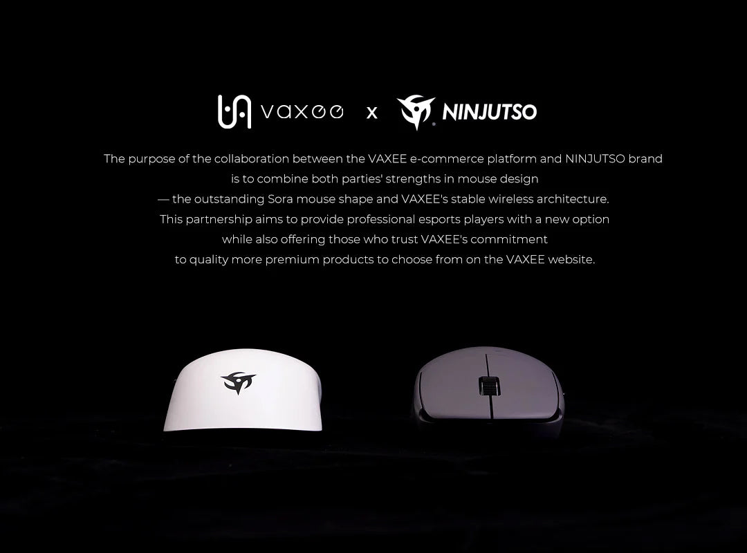 Ninjutso x Vaxee Sora 4K Superlight Wireless Gaming Mouse