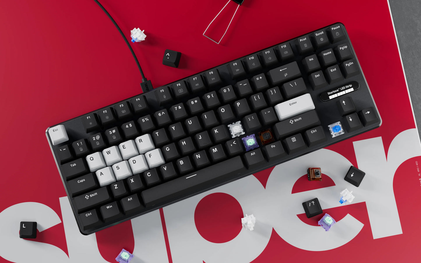 Pulsar PCMK 3 HE TKL Gaming Keyboard ANSI