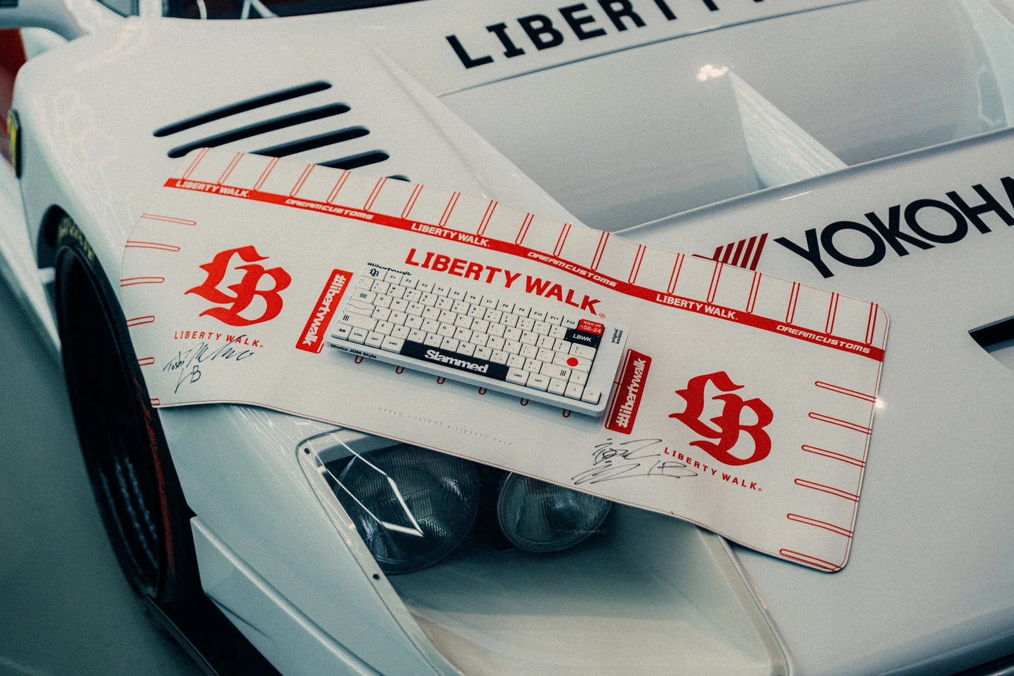 Liberty Walk x Original Konbini Keyboard: White Edition