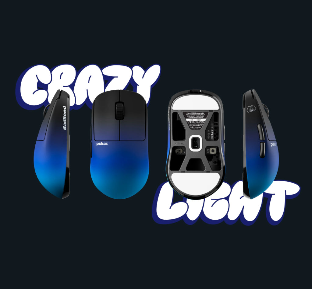 Pulsar [BadSeed Tech Edition] X2H CrazyLight Wireless Gaming Mouse