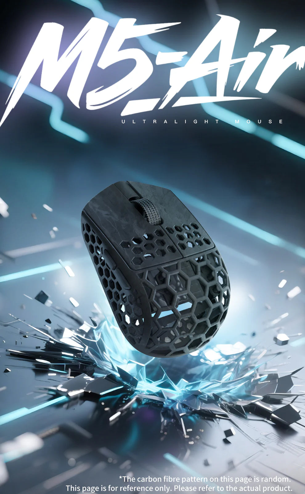 Darmoshark M5 Air Wireless Gaming Mouse
