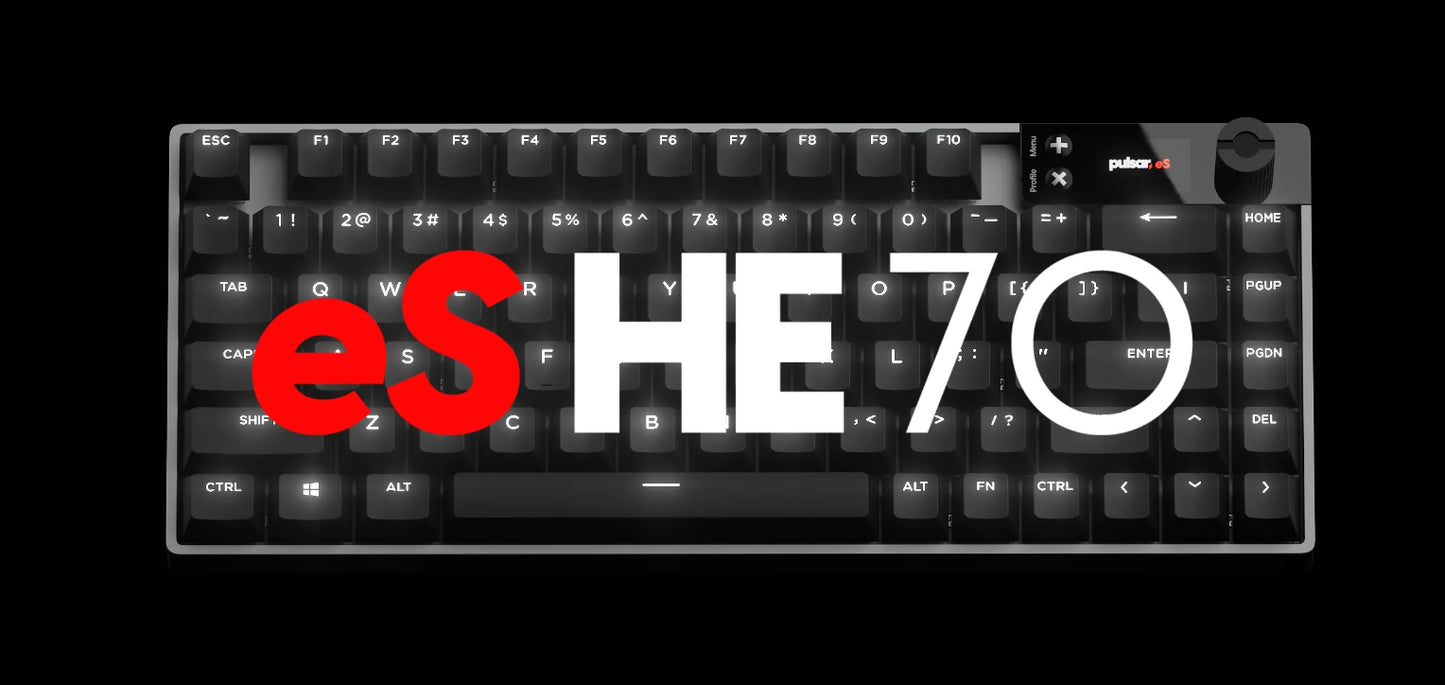 Pulsar [ANSI] eS HE 70 Gaming Keyboard