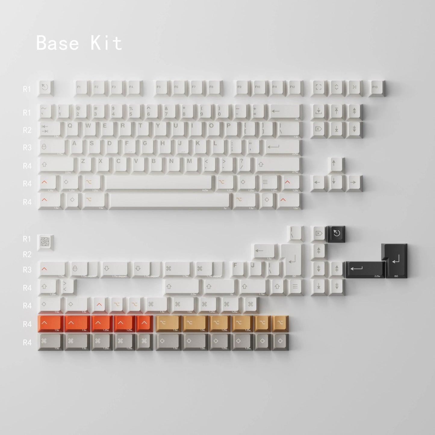Kbdfans PBTfans Virtuoso Keycaps