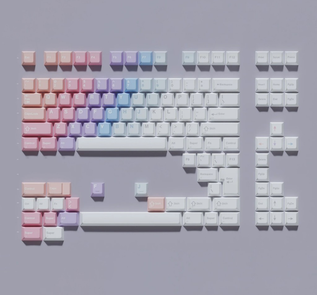 Kbdfans EPBT Dreamscape Keycaps [125 keys]