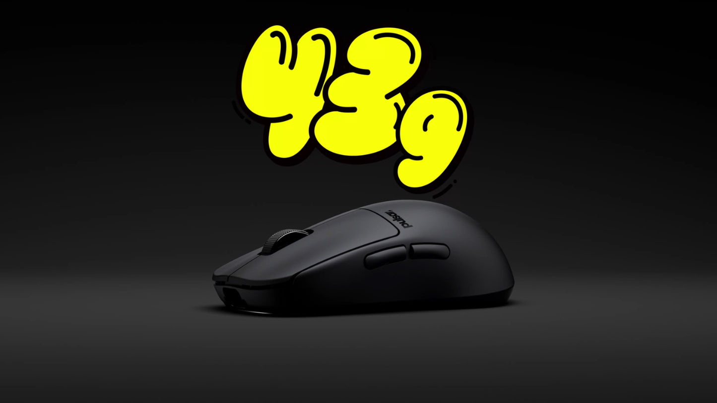 Pulsar X2H CrazyLight Medium Wireless Gaming Mouse