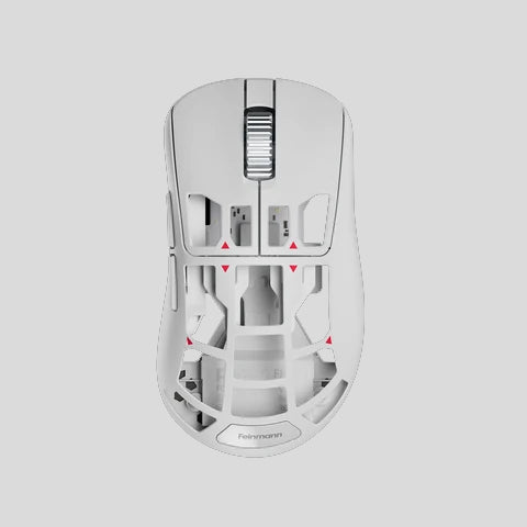 Pulsar Feinmann F01 Alpine White Magnesium Alloy Wireless Gaming Mouse