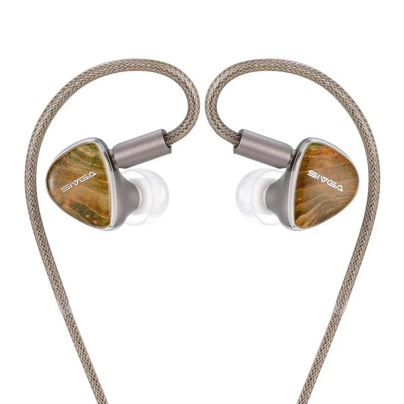 SIVGA Lyrebird 1DD + 1BA + 1 Micro Planar + 1 Piezoelectric Quad-Brid IEMs