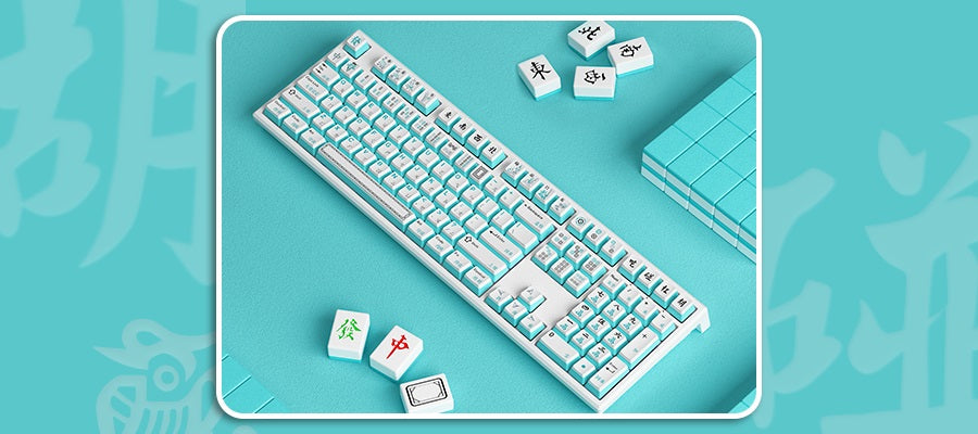 Akko Mahjong Keycap Set (108-Key)