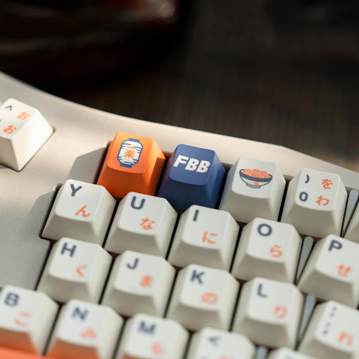 Ichiraku Ramen R2 Cherry profile Keycaps (145 keys)