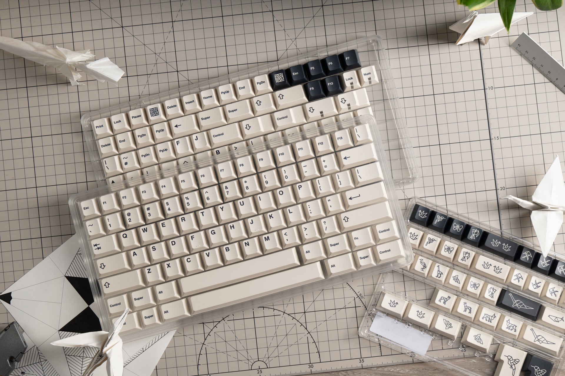 Kbdfans PBTfans Origami Keycaps (Latin Base) – Rotoboxph