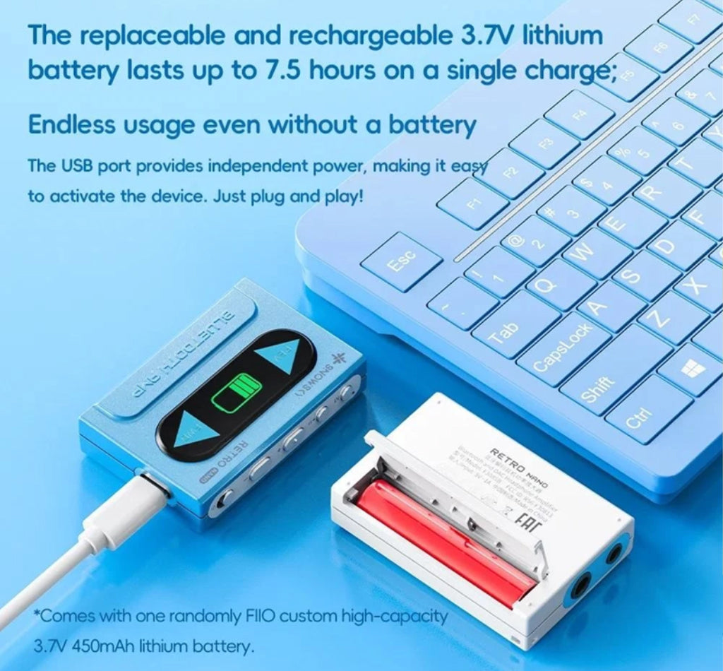 FiiO Snowsky Retro Nano Bluetooth DAC and Headphone Amplifier