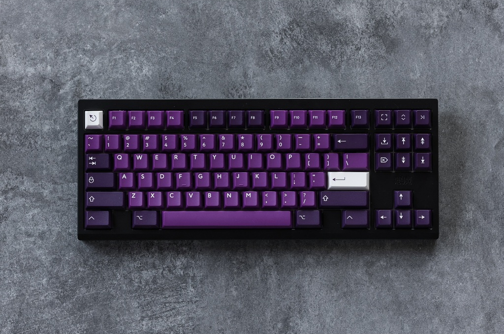 KBDfans PBTFANS Purpurite Latin Base Keycaps [144 keys]