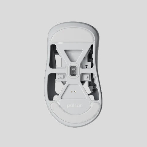 Pulsar Feinmann F01 Alpine White Magnesium Alloy Wireless Gaming Mouse
