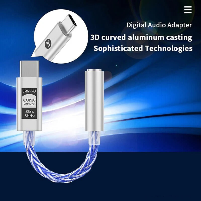 Jcally JM6 Pro Portable Amplifier Adaptor