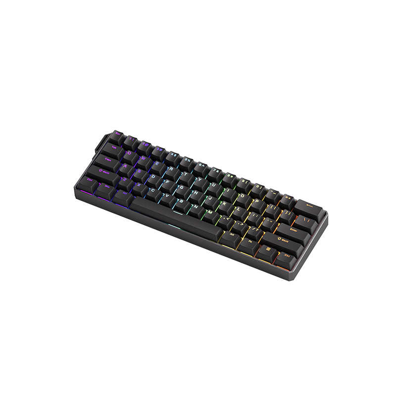 Monsgeek FUN60 Ultra TMR Black Glare Magnetic Switch Wireless Keyboard