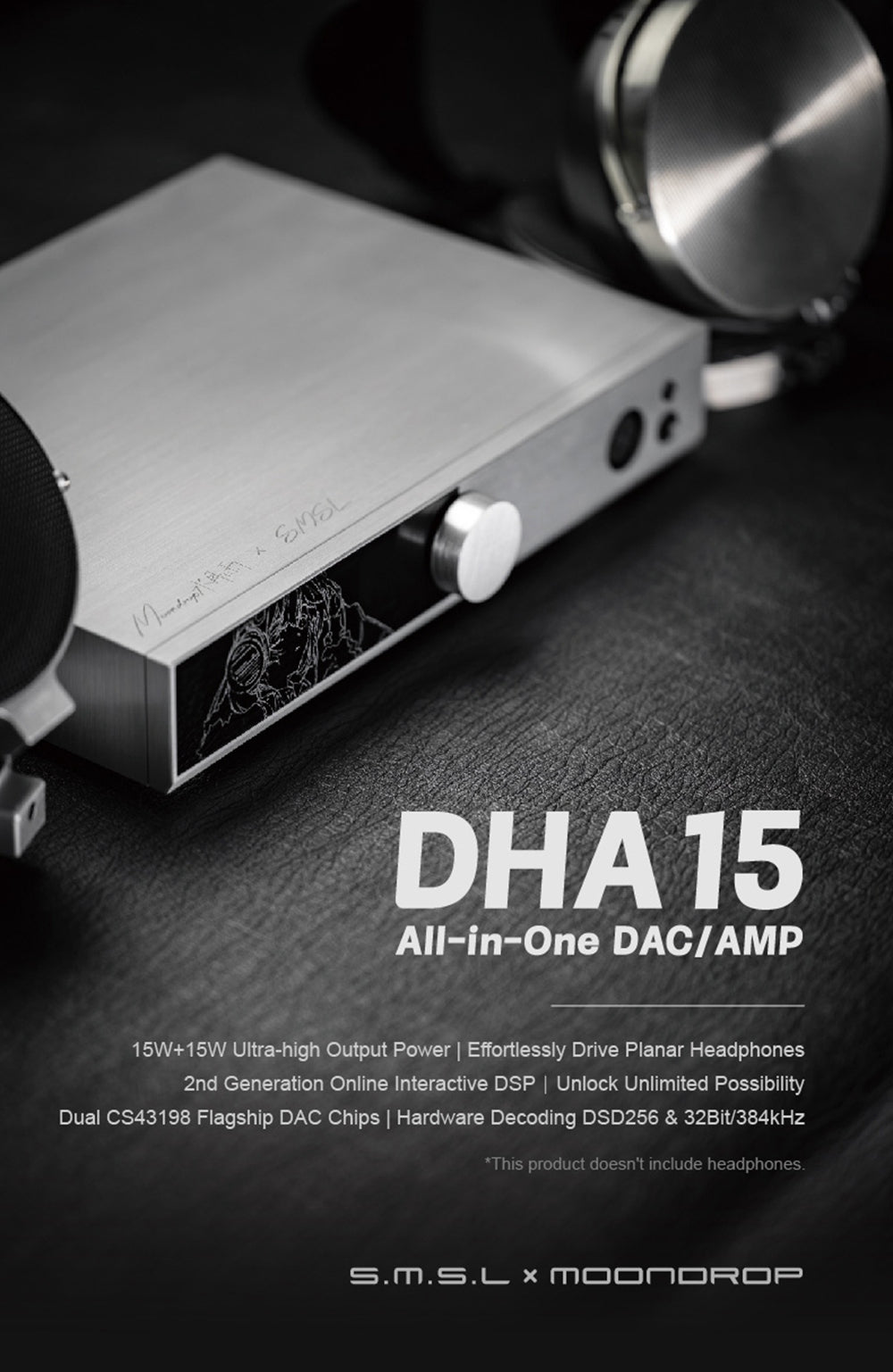 S.M.S.L x MOONDROP DHA15 AIl-in-One DAC/AMP