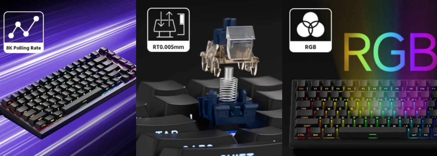 Akko TAC75 HE Wired Magnetic Keyboard [AstroAim Magnetic Switch]