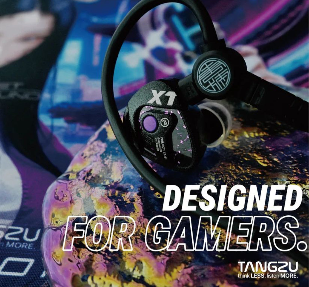 Tangzu Xue Tao 10mm Single Dynamic Driver Glass Diaphragm Unit Gaming In-Ear Monitor