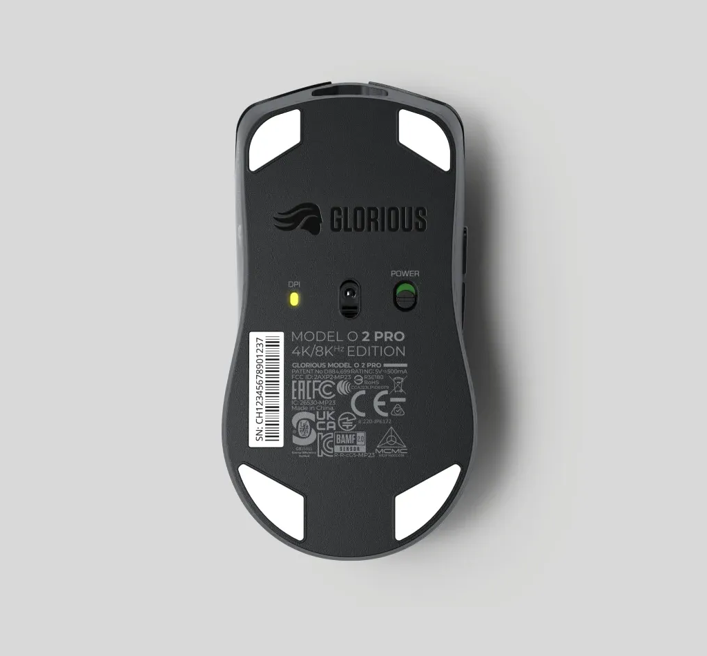GLORIOUS O 2 PRO WIRELESS GAMING MOUSE (4K/8KHZ)