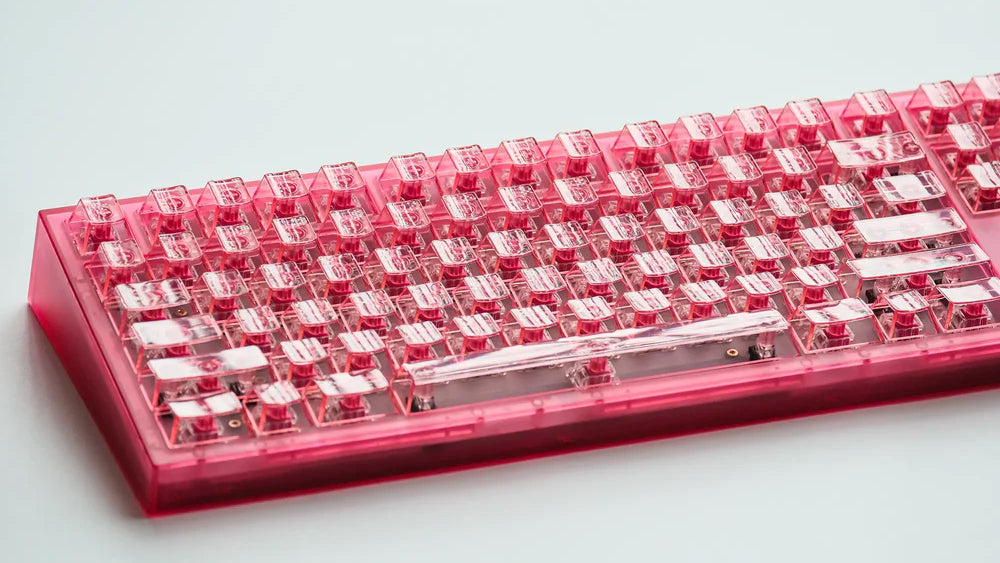Asimov Cherry Profile Transparent Keycaps with FREE Cleaning Cloth