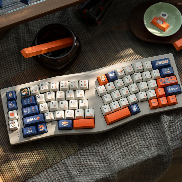 Ichiraku Ramen R2 Cherry profile Keycaps (145 keys)