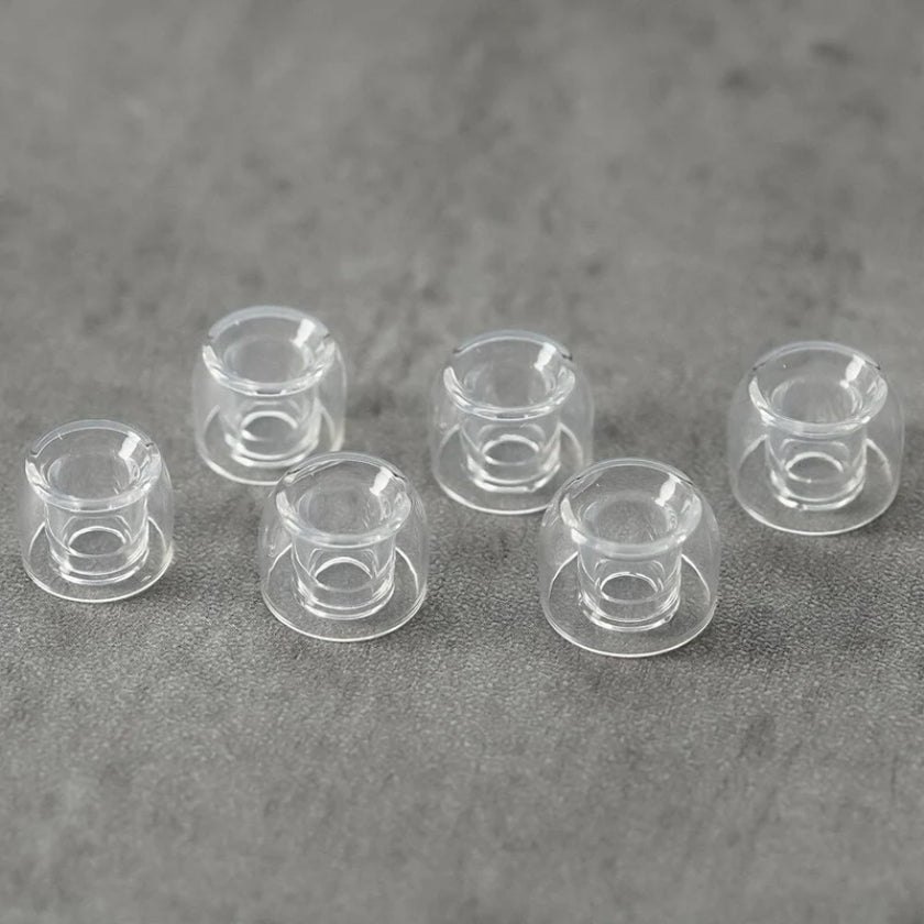 Divinus Prism Wide Bore LSR Eartips (3pairs/MS+M+L)