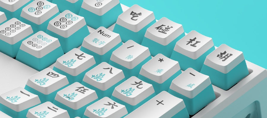 Akko Mahjong Keycap Set (108-Key)